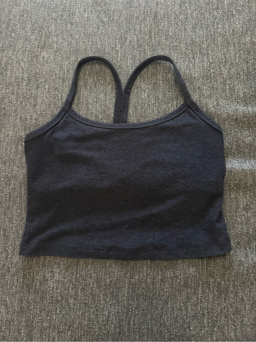 Beyond Yoga Women’s Black Racerback Crop Tank Top size Small